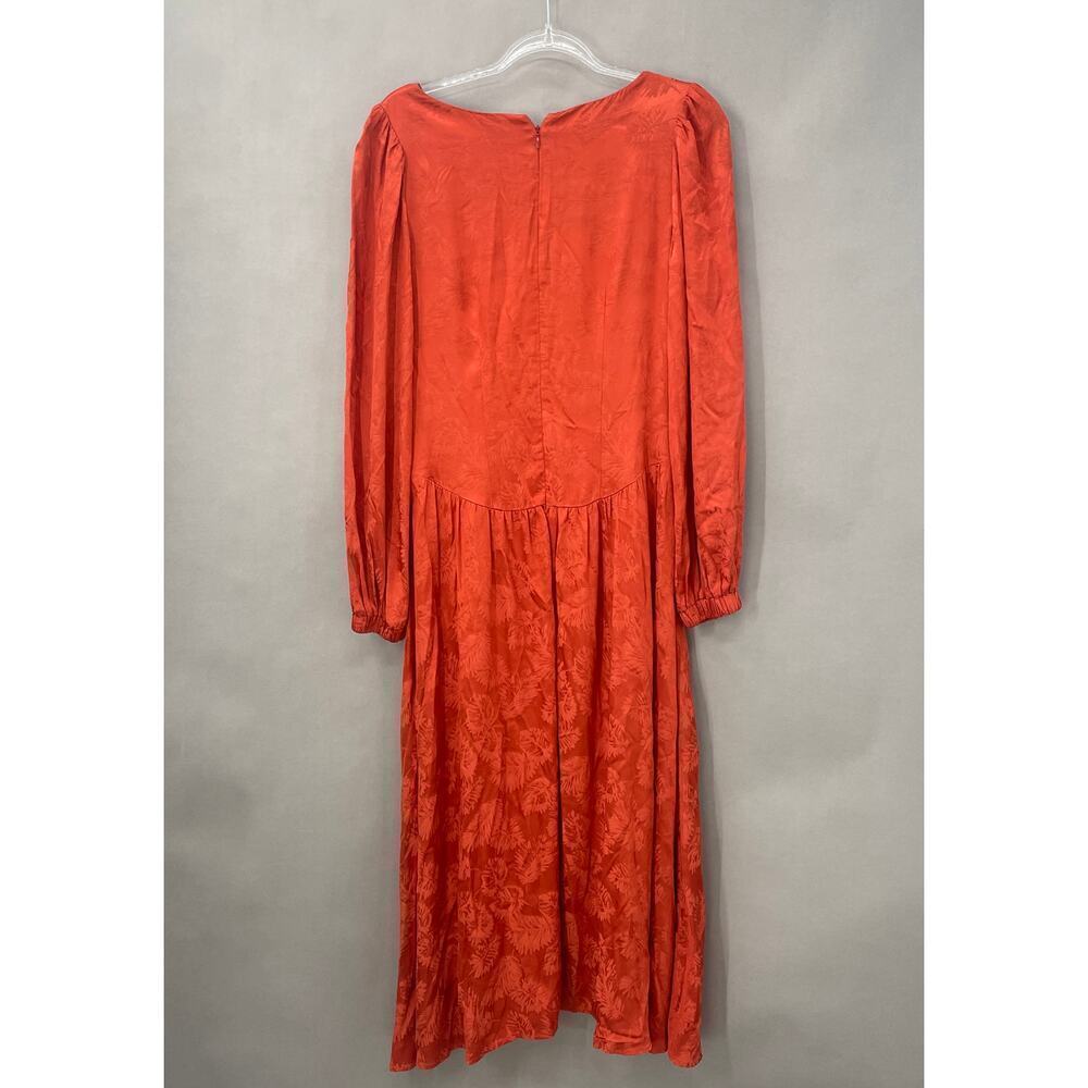 B37 Love Whit Jacquard Midi Dress Womens‎ Medium Long Sleeves - Picture 3 of 7